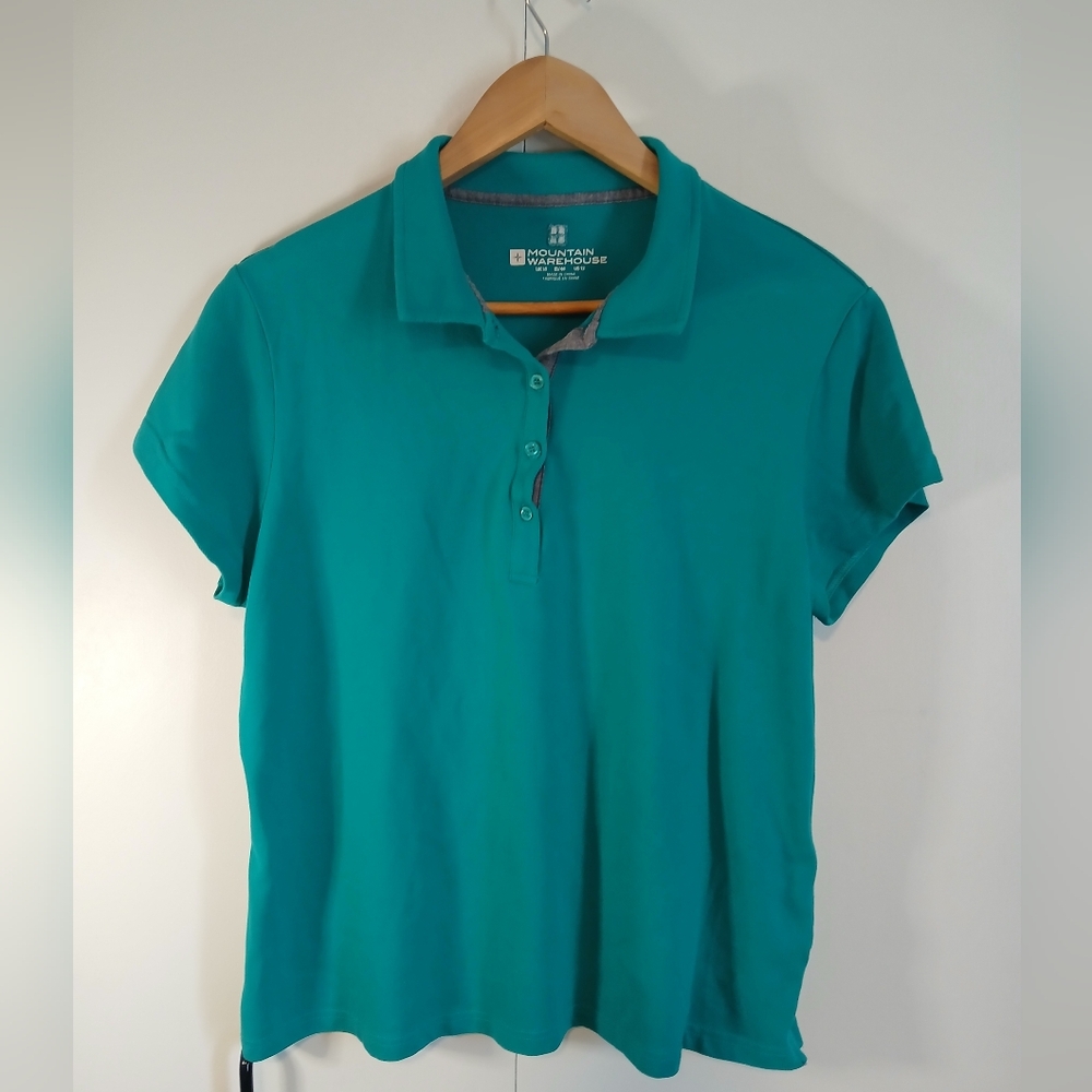 Mountain Warehouse Women's Teal Golf Shirt – US 12 – Gently Used